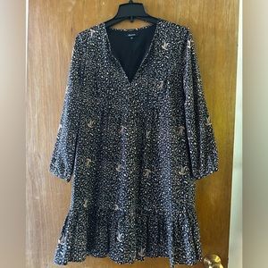Madewell silk shift dress